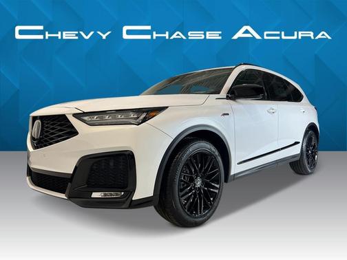Platinum White Pearl 2026 Acura MDX A-SPEC Advance Package