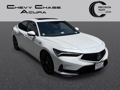 Platinum White Pearl 2026 Acura Integra FWD A-Spec