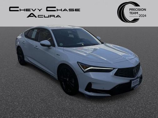 Platinum White Pearl 2026 Acura Integra FWD A-Spec with Technology
