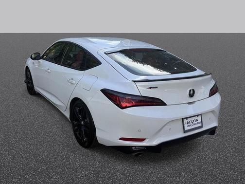 Platinum White Pearl 2026 Acura Integra FWD A-Spec with Technology