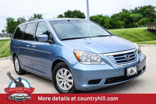 Blue 2010 Honda Odyssey EX-L