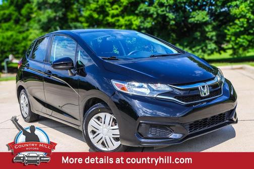 Crystal Black Pearl 2019 Honda Fit LX