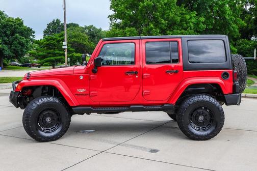 Firecracker Red Clear Coat 2015 Jeep Wrangler Unlimited Sahara