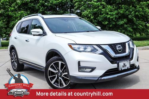 Pearl White Tricoat 2019 Nissan Rogue SL