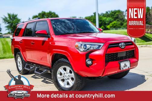 Barcelona Red Metallic 2021 Toyota 4Runner SR5