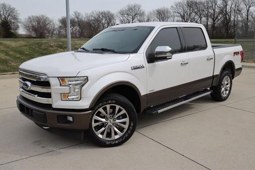 WHITE PLATINUM METALLIC TC 2017 Ford F-150 Lariat