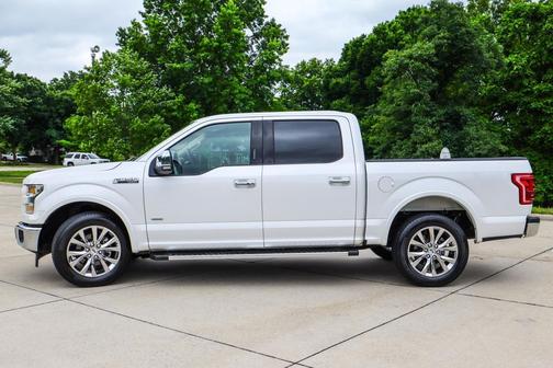WHITE PLATINUM METALLIC TC 2017 Ford F-150 Lariat