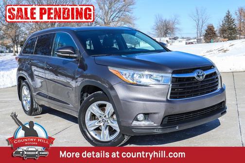 2016 Toyota Highlander Limited Platinum