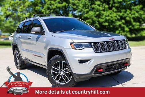 Billet Silver Metallic Clearcoat 2017 Jeep Grand Cherokee Trailhawk