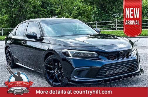 Crystal Black Pearl 2024 Honda Civic Si Base