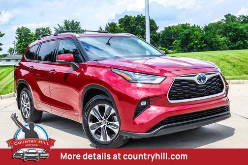 Ruby Flare Pearl 2022 Toyota Highlander Hybrid XLE