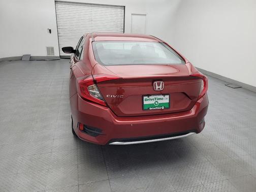 Red 2019 Honda Civic LX