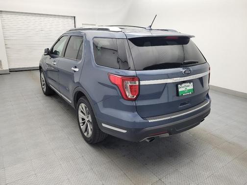 Blue Metallic 2018 Ford Explorer Limited