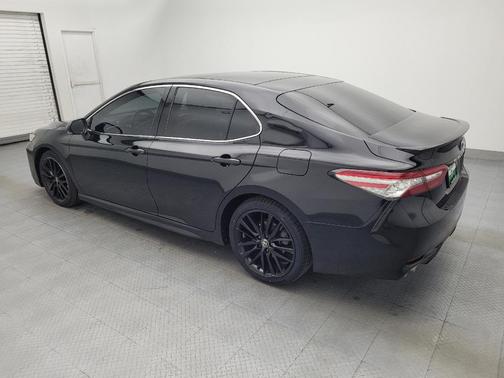 Midnight Black Metallic 2018 Toyota Camry XSE