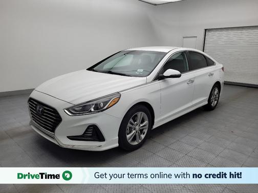 Quartz White Pearl 2018 Hyundai SONATA SEL