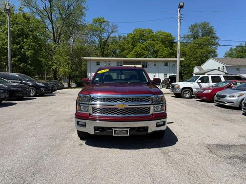 Red 2015 Chevrolet Silverado 1500 1LT