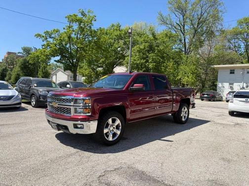 Red 2015 Chevrolet Silverado 1500 1LT