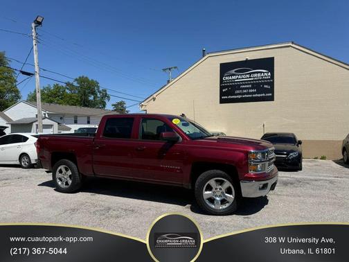 Red 2015 Chevrolet Silverado 1500 1LT
