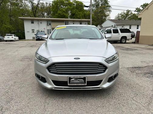 Silver 2013 Ford Fusion Titanium