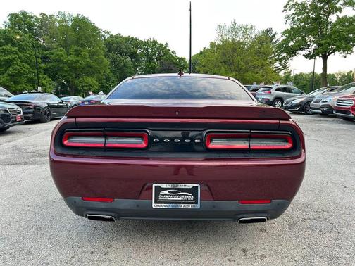 Red 2017 Dodge Challenger SXT