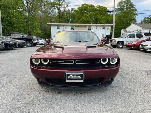 Red 2017 Dodge Challenger SXT