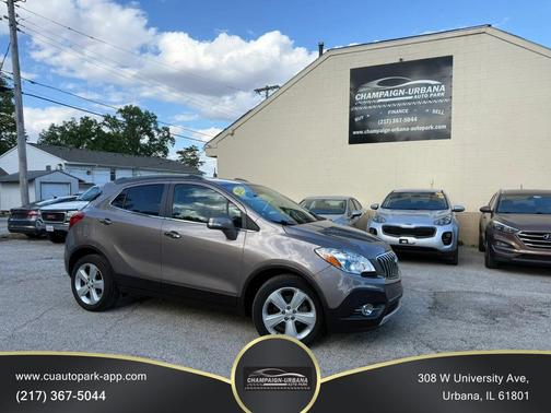 Silver 2015 Buick Encore Premium