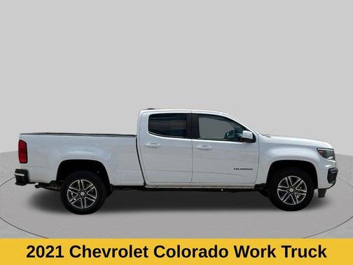 Summit White 2021 Chevrolet Colorado WT