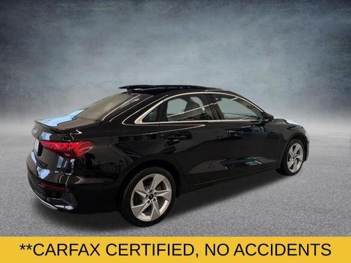 Brilliant Black 2023 Audi A3 Premium