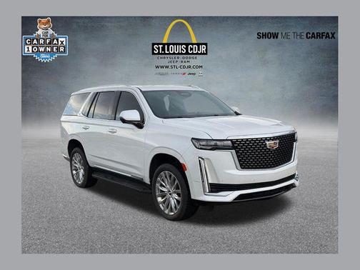 Crystal White Tricoat 2023 Cadillac Escalade Premium Luxury
