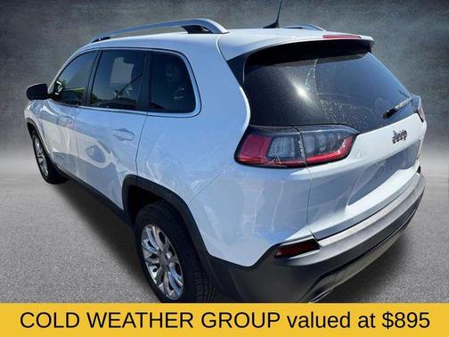 Bright White Clearcoat 2019 Jeep Cherokee Latitude