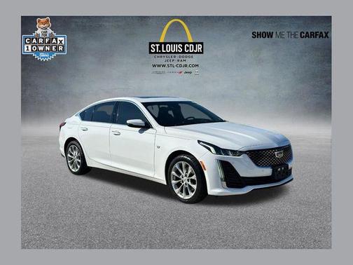 Summit White 2022 Cadillac CT5 Premium Luxury
