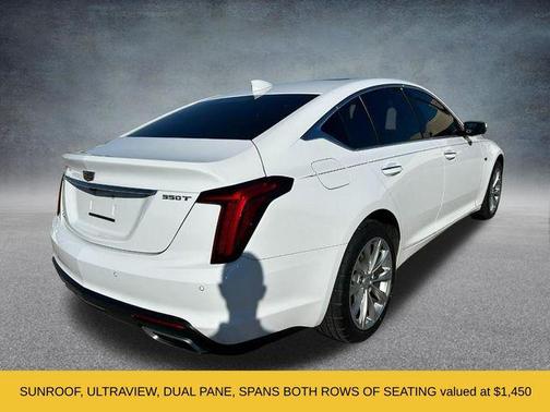 Summit White 2022 Cadillac CT5 Premium Luxury