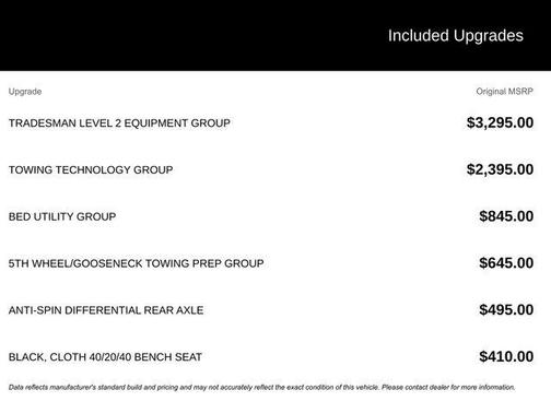 2026 RAM 2500 Tradesman Crew Cab 4x4 6'4' Box