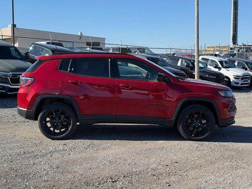 Red Hot Pearlcoat 2026 Jeep Compass Latitude