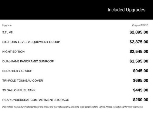 2026 RAM 1500 Big Horn/Lone Star