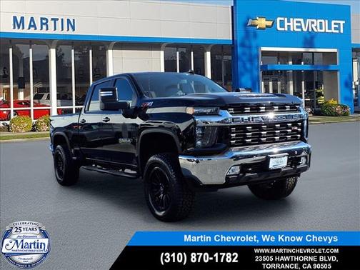 Black 2022 Chevrolet Silverado 2500 4WD Crew Cab 159" LT