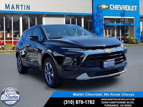Black 2024 Chevrolet Blazer 3LT