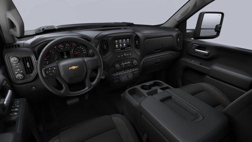 Black 2026 Chevrolet Silverado 2500 4WD Crew Cab 159" Custom