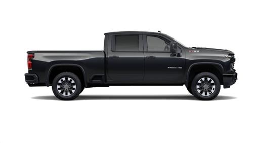 Black 2026 Chevrolet Silverado 2500 4WD Crew Cab 159" Custom