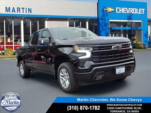 Black 2026 Chevrolet Silverado 1500 RST