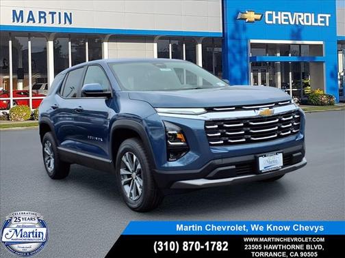 Lakeshore Blue Metallic 2026 Chevrolet Equinox 1LT
