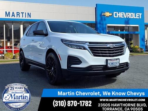 Summit White 2023 Chevrolet Equinox LS