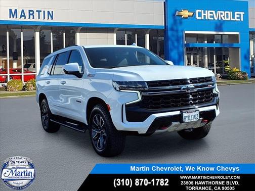 Iridescent Pearl Tricoat 2021 Chevrolet Tahoe 4WD 4dr Z71