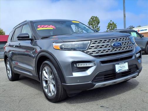 CARBONIZED GRAY METALLIC 2022 Ford Explorer Limited
