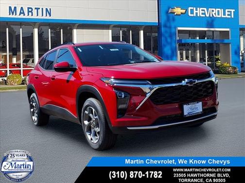 Apex Red 2026 Chevrolet Trax LT