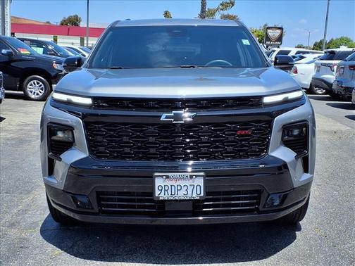 Sterling Gray Metallic 2025 Chevrolet Traverse RS