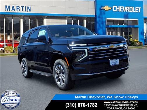 Black 2026 Chevrolet Tahoe 2WD 4dr LT