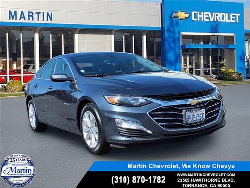 Shadow Gray Metallic 2019 Chevrolet Malibu 4dr Sdn LT w/1LT
