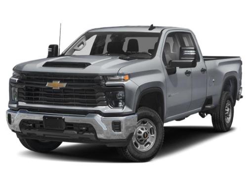 Sterling Gray Metallic 2026 Chevrolet Silverado 2500 Double Cab, Standard Bed, WT, RWD