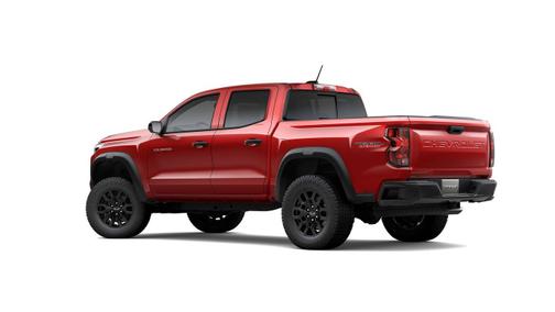 Radiant Red Tintcoat 2026 Chevrolet Colorado 4WD Crew Cab Trail Boss